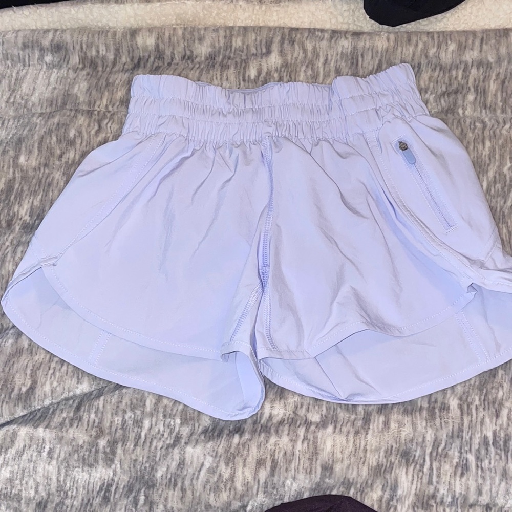 Lululemon lavender shorts, size 4